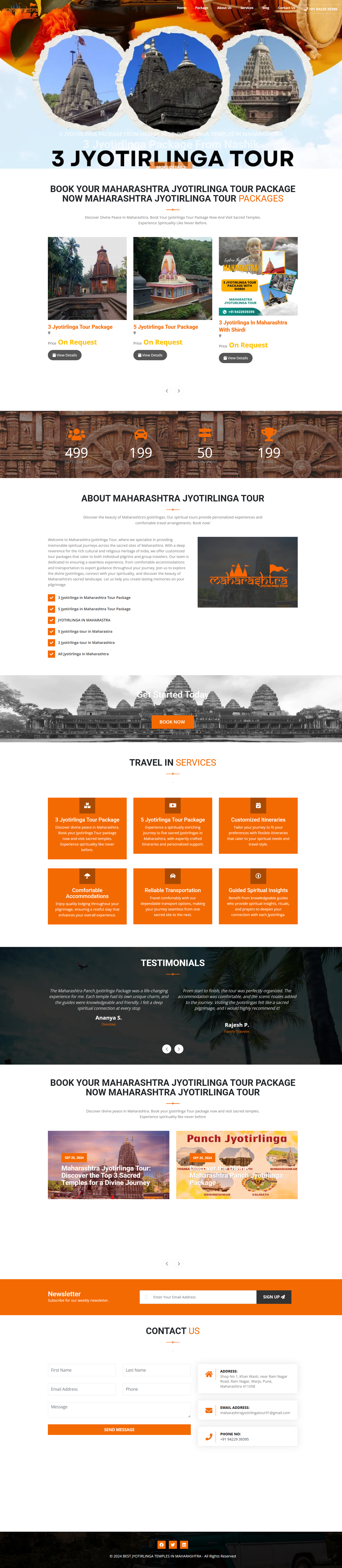 Maharashtra Jyotirlinga Tour – Tourism Website